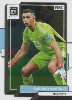 Emiliano Martinez Argentina Panini Donruss Soccer 2022/23 Optic #65